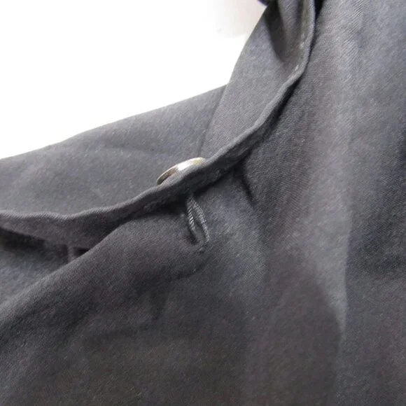NEW THE ROW Women's Elia Silk Button-Down Blouse Black Size 8 – Preowned Luxury